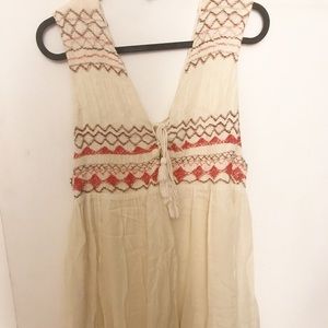 Free People Embroidered Dress